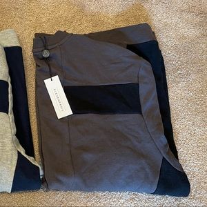 Eleven Paris “Balard” Crewneck Sweater - Charcoal Gray